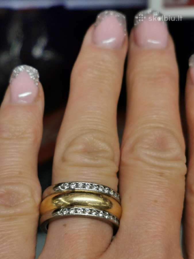 Tillander Emma Black diamond ring gold - nuotraukos Nr. 7
