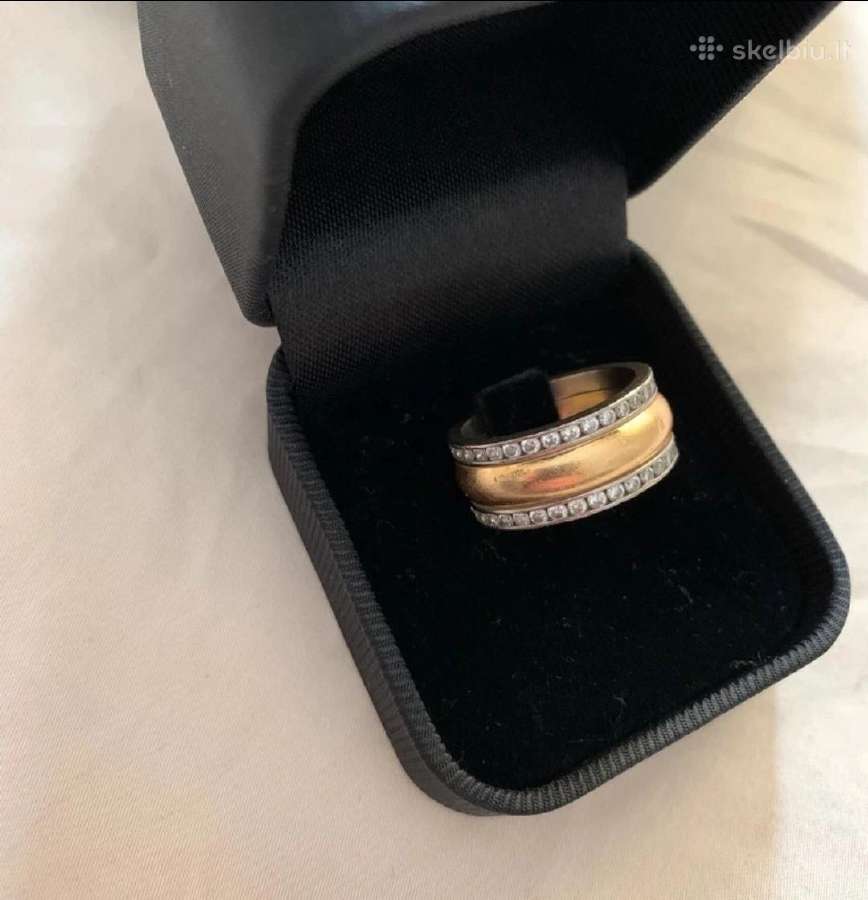 Tillander Emma Black diamond ring gold - nuotraukos Nr. 11