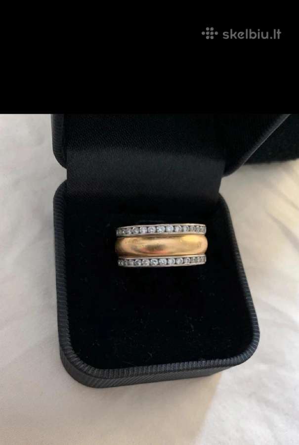 Tillander Emma Black diamond ring gold - nuotraukos Nr. 12