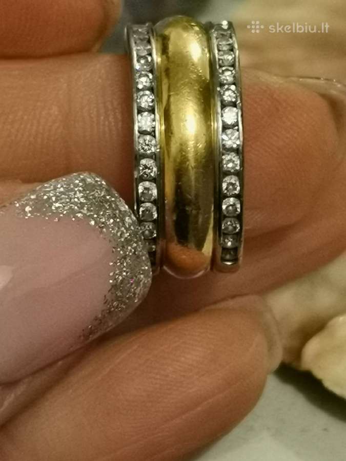 Tillander Emma Black diamond ring gold - nuotraukos Nr. 13