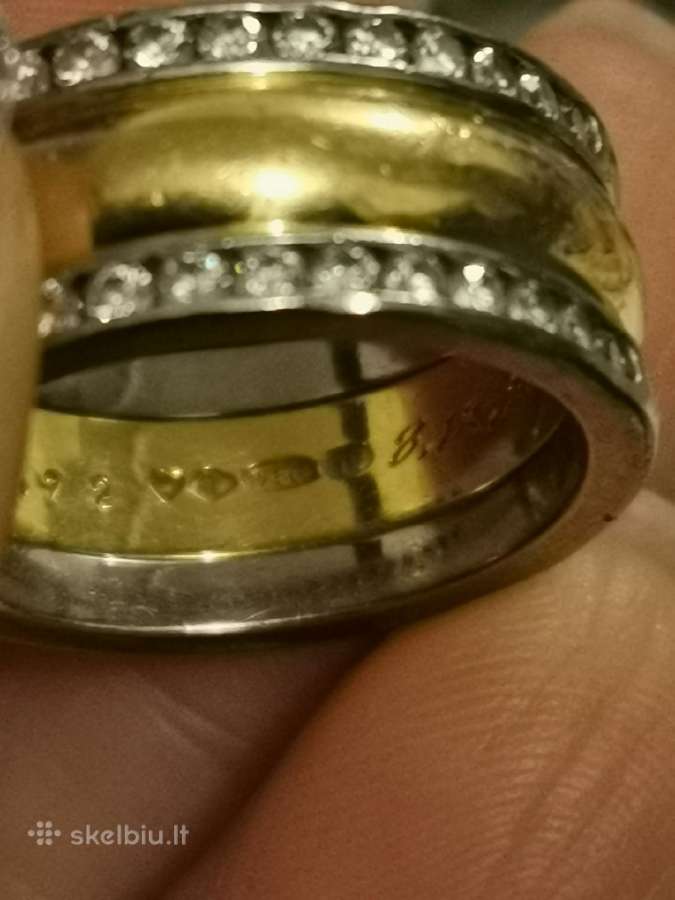 Tillander Emma Black diamond ring gold - nuotraukos Nr. 16