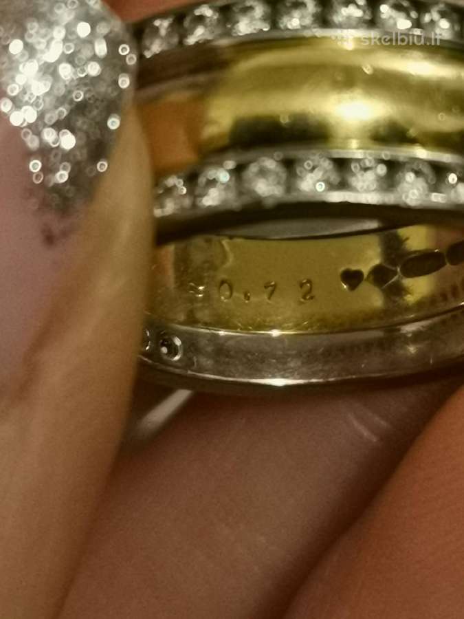 Tillander Emma Black diamond ring gold - nuotraukos Nr. 17