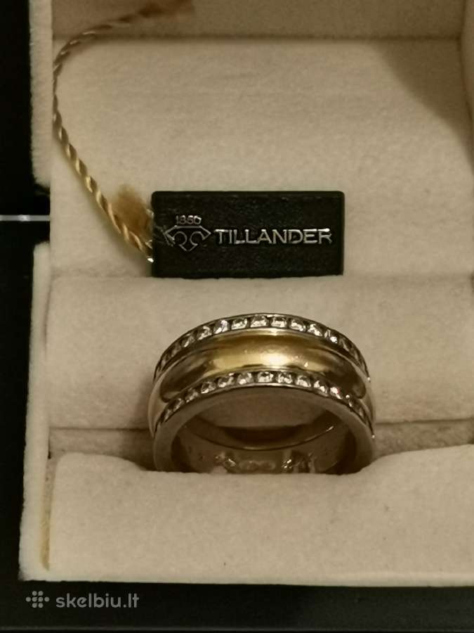 Tillander Emma Black diamond ring gold - nuotraukos Nr. 2