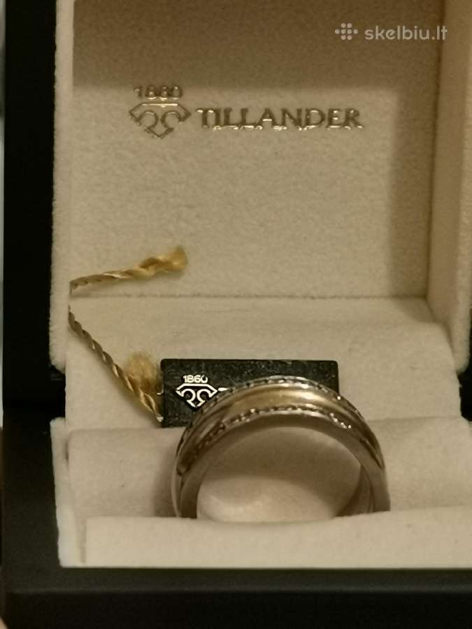 Tillander Emma Black diamond ring gold - nuotraukos Nr. 19