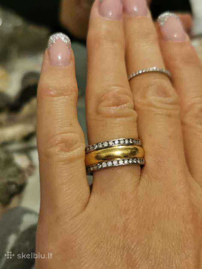 Tillander Emma Black diamond ring gold - nuotraukos Nr. 20