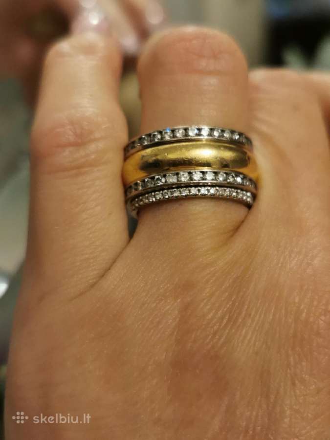 Tillander Emma Black diamond ring gold - nuotraukos Nr. 24