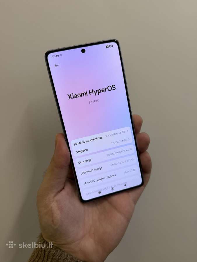 Xiaomi Redmi Note 13 Pro 256 GB - nuotraukos Nr. 3