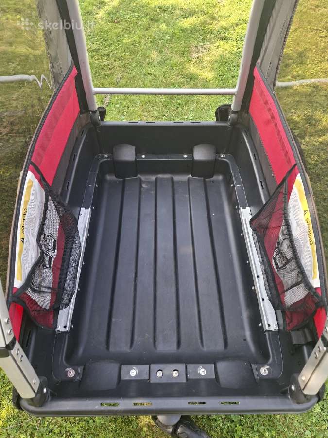 Nordic Cab 5in1 dviračio priekaba vežimėlis - nuotraukos Nr. 12