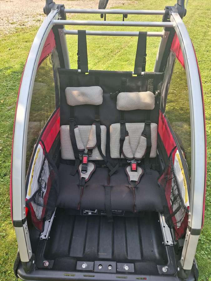 Nordic Cab 5in1 dviračio priekaba vežimėlis - nuotraukos Nr. 6