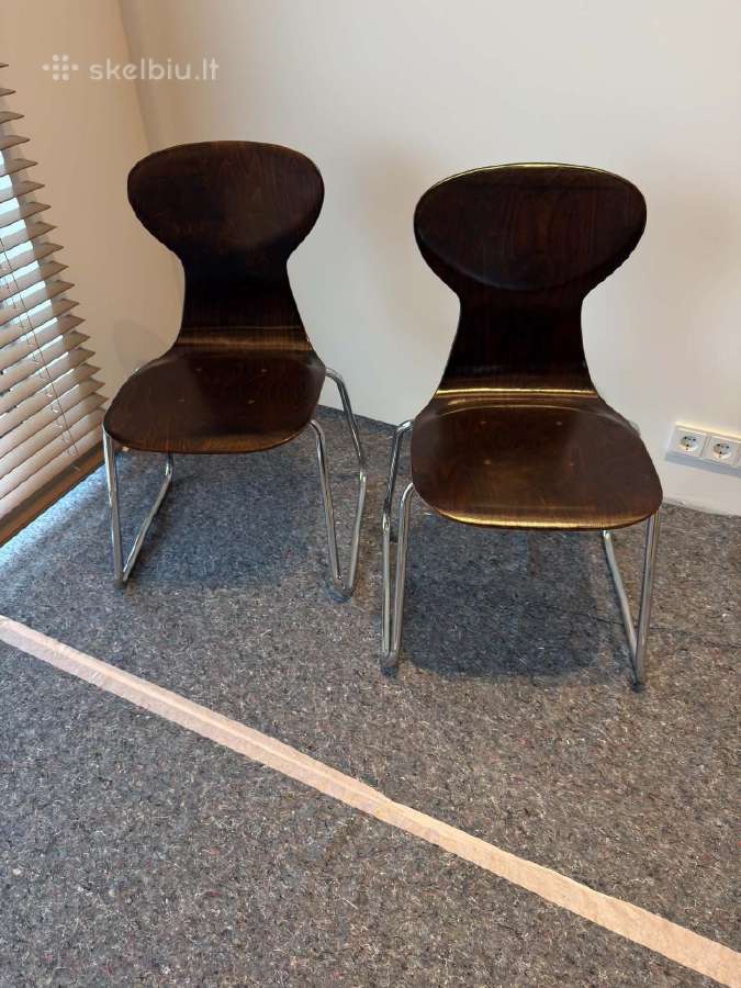 Mid-century Obo kėdės - nuotraukos Nr. 4