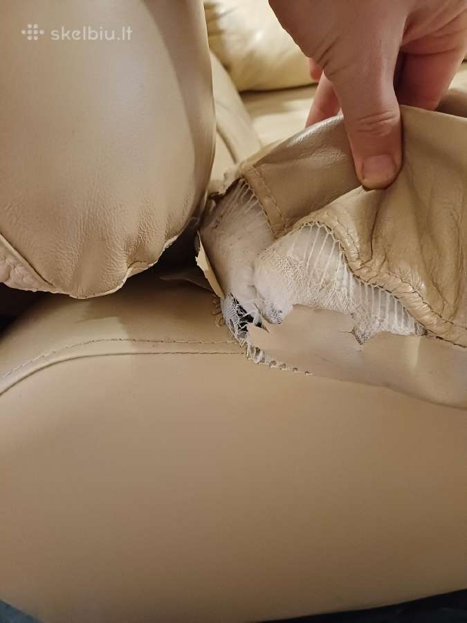 Miegama triviete odine sofa +odinis fotelis - nuotraukos Nr. 8