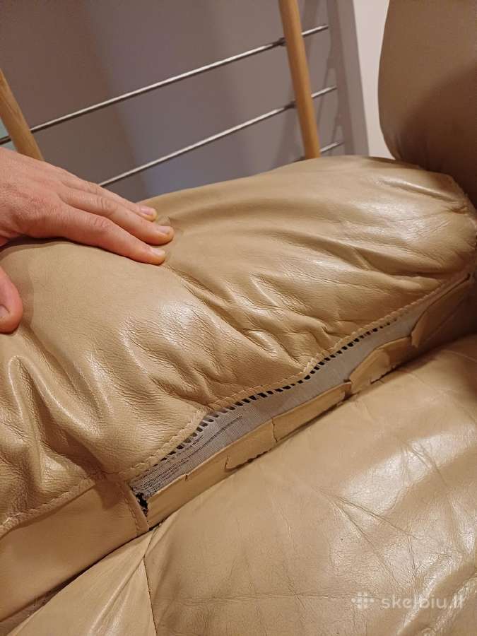 Miegama triviete odine sofa +odinis fotelis - nuotraukos Nr. 4