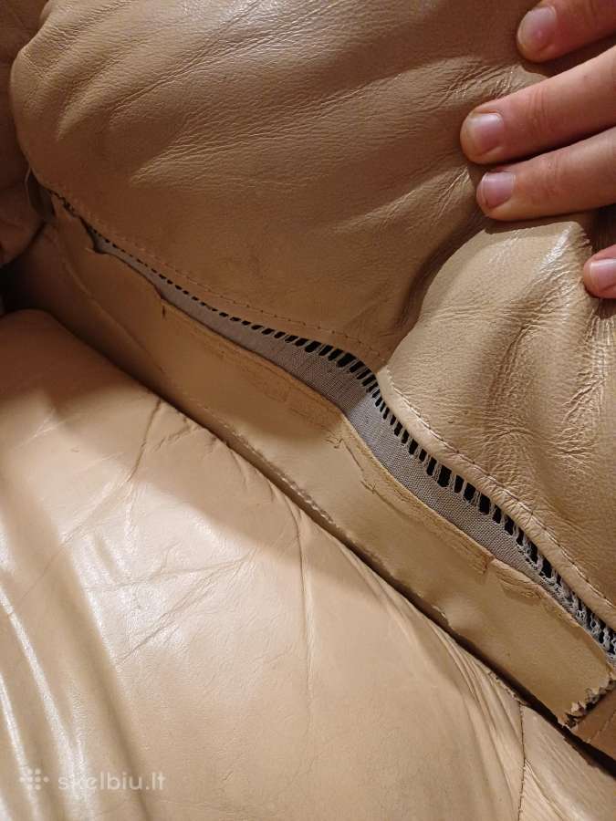 Miegama triviete odine sofa +odinis fotelis - nuotraukos Nr. 9