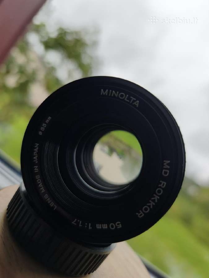 Minolta Md Rokkor 50mm f/1.7 - nuotraukos Nr. 12