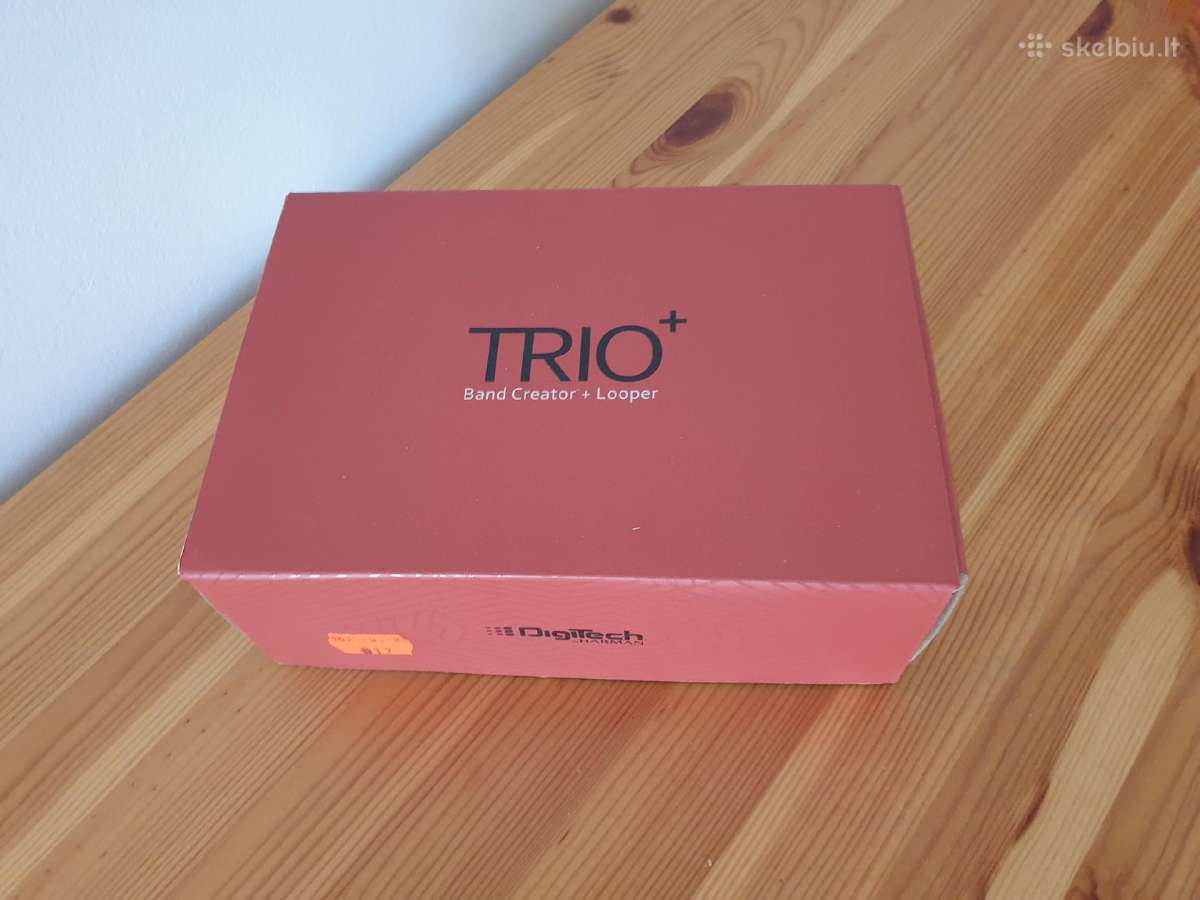 Naujas gitaros pedalas Digitech Trio Plus - nuotraukos Nr. 2