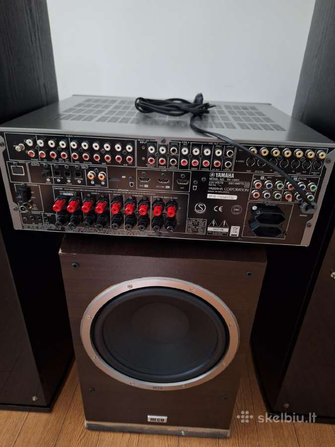 Yamaha Rx-663+andersson 2.1 garso sistema - nuotraukos Nr. 3