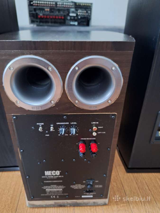 Yamaha Rx-663+andersson 2.1 garso sistema - nuotraukos Nr. 7