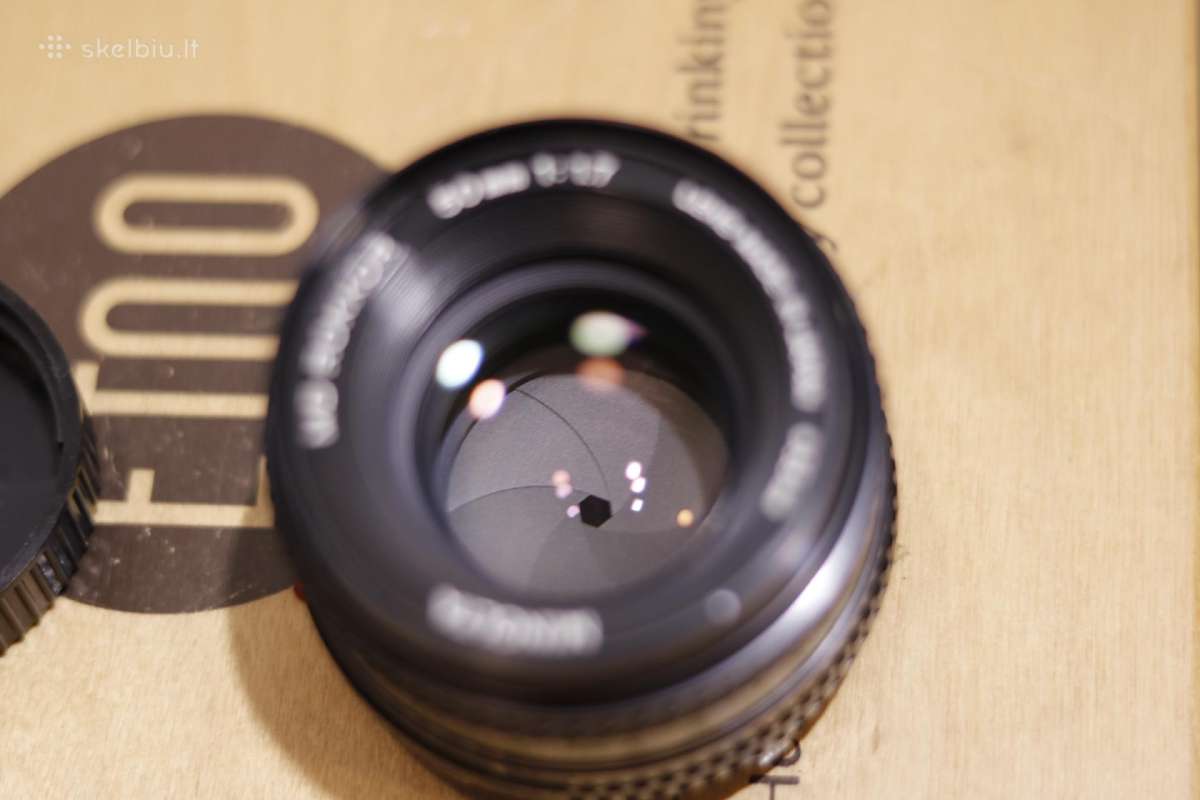 Minolta Md Rokkor 50mm f/1.7 - nuotraukos Nr. 3