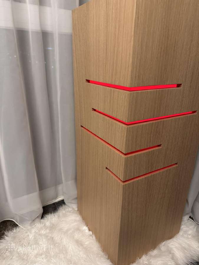 Ąžuolinė kolona su išmaniu LED apšvietimu - nuotraukos Nr. 7