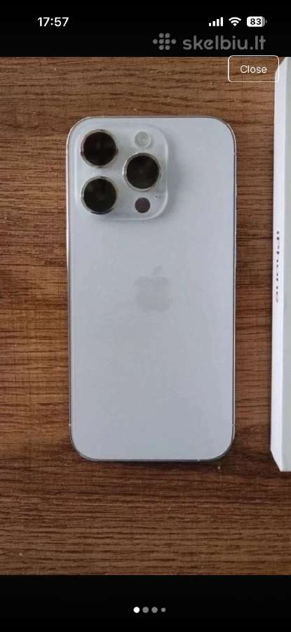 iPhone 14 Pro 256gb in Silver - nuotraukos Nr. 2