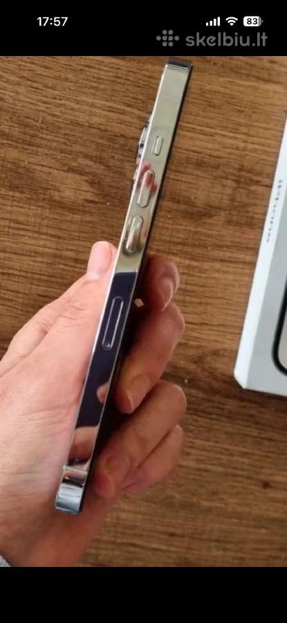 iPhone 14 Pro 256gb in Silver - nuotraukos Nr. 3