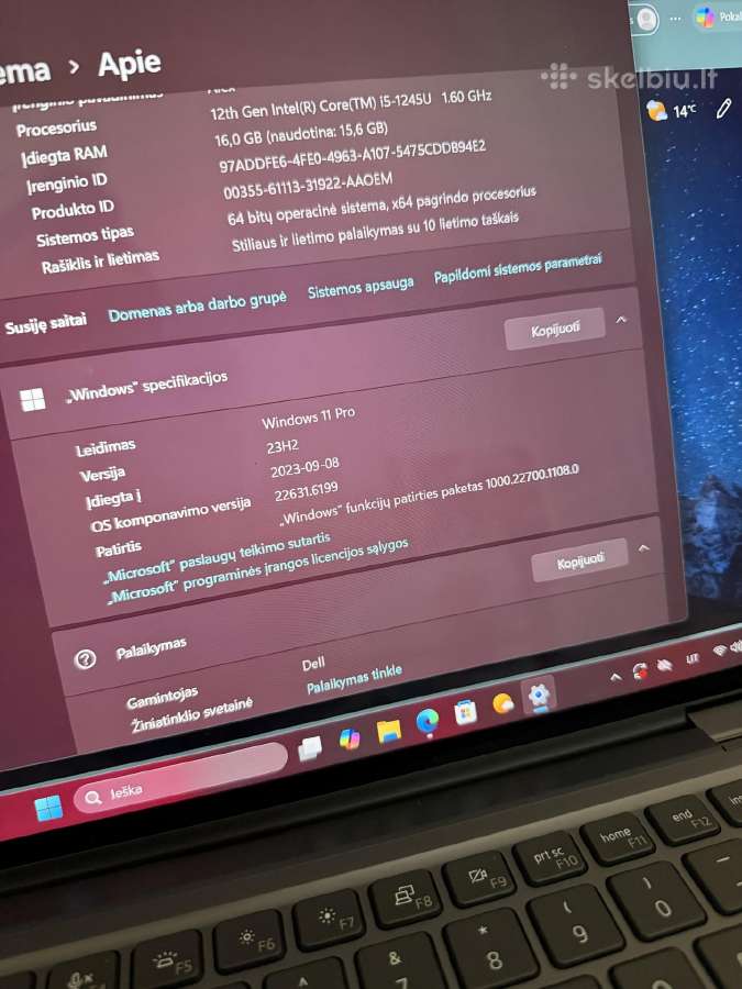 Dell latitude 9430 - nuotraukos Nr. 3