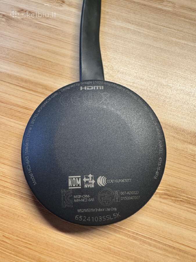 Chromecast 2 - nuotraukos Nr. 4