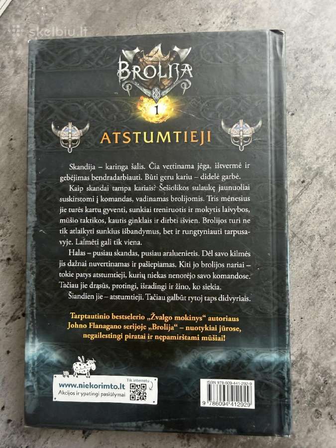 Knyga Brolija.atstumtieji - nuotraukos Nr. 3