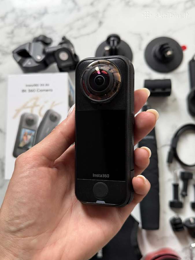 Insta 360 x4 air su priedais - nuotraukos Nr. 2