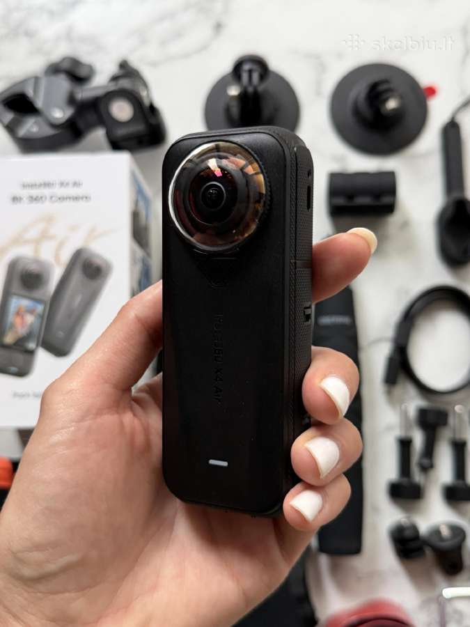 Insta 360 x4 air su priedais - nuotraukos Nr. 3