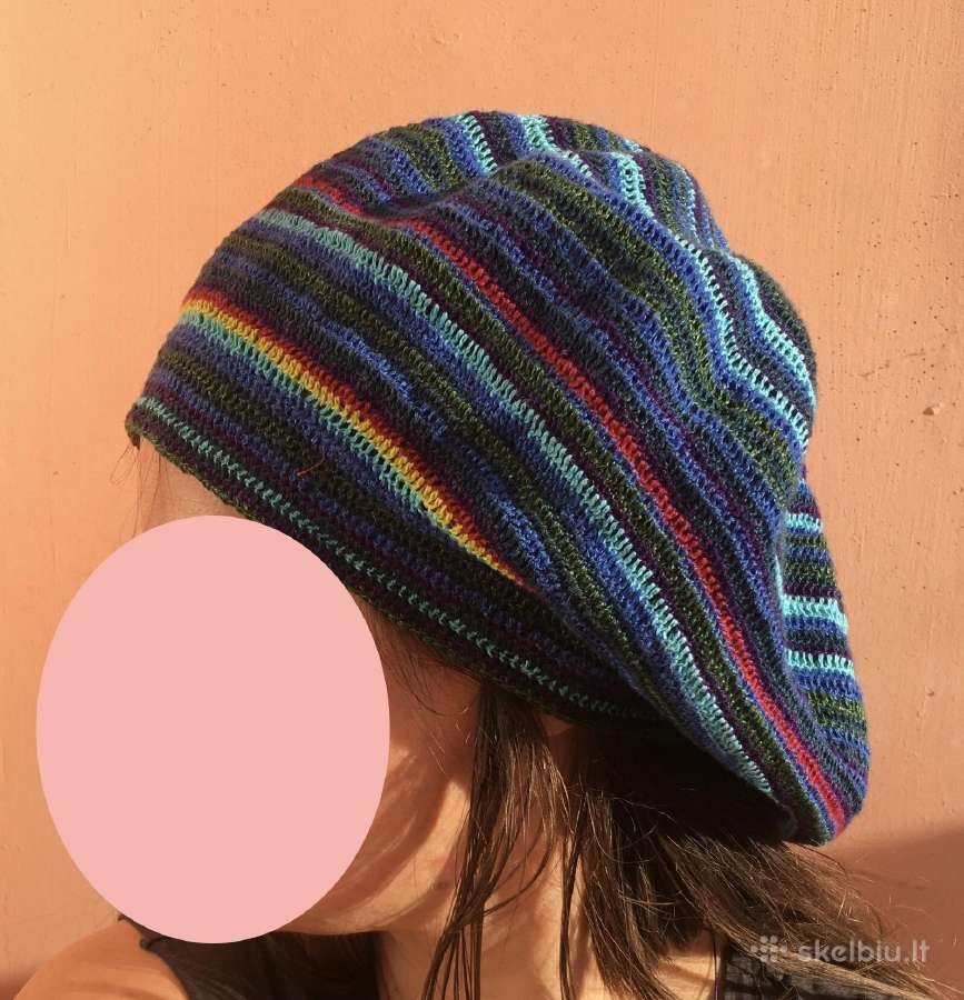 Dreadlock kepurė "Rainbow" - nuotraukos Nr. 4