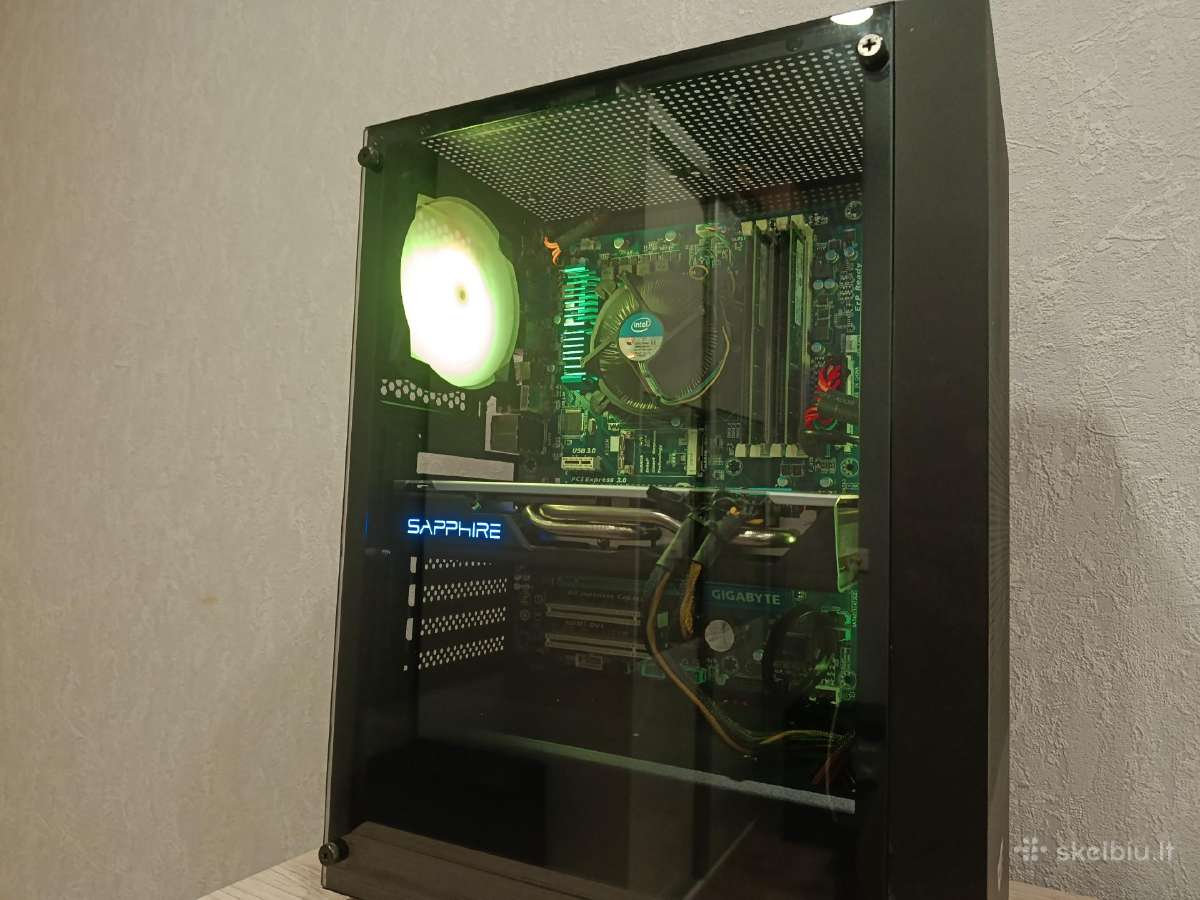 Žaidimų kompiuteris i7-3770 / Rx 570 8gb - nuotraukos Nr. 4