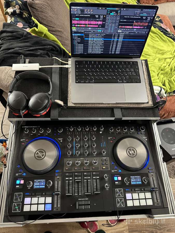 Dj pultas Traktor Kontrol S4 Mk3 Su priedais,ideal - nuotraukos Nr. 2