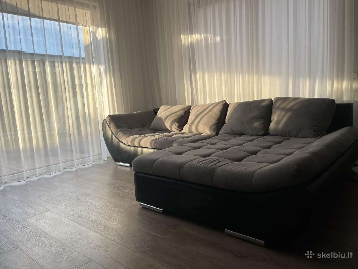 Parduodama naudota, patogi didelė kampinė sofa. - nuotraukos Nr. 2
