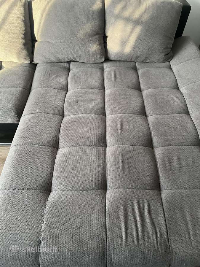 Parduodama naudota, patogi didelė kampinė sofa. - nuotraukos Nr. 5