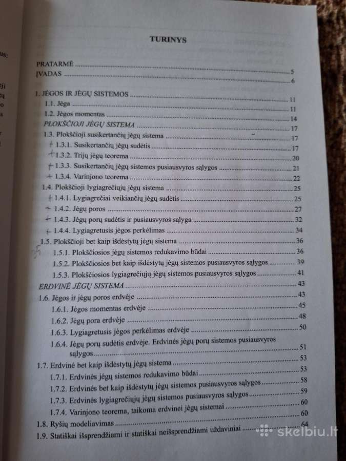Teorinė mechanika. Statika - nuotraukos Nr. 3