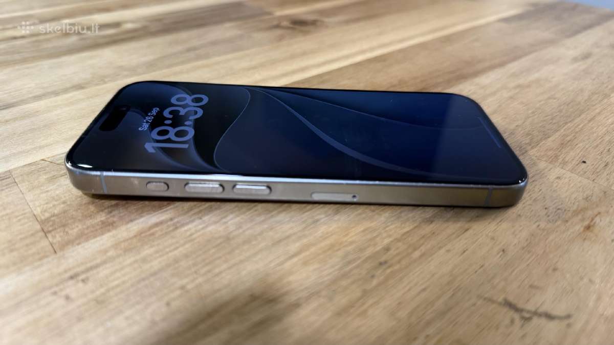 iPhone 15 Pro 256gb - nuotraukos Nr. 4