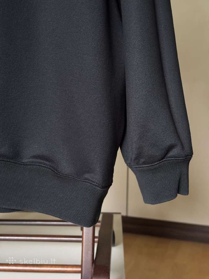 Adidas Trefoil moteriškas juodas džemperis - nuotraukos Nr. 6