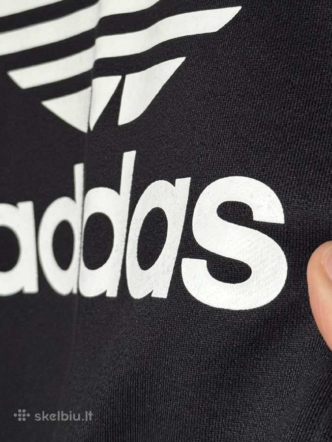 Adidas Trefoil moteriškas juodas džemperis - nuotraukos Nr. 21