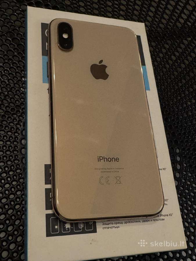 iPhone XS 64gb labai gero stovio - nuotraukos Nr. 4