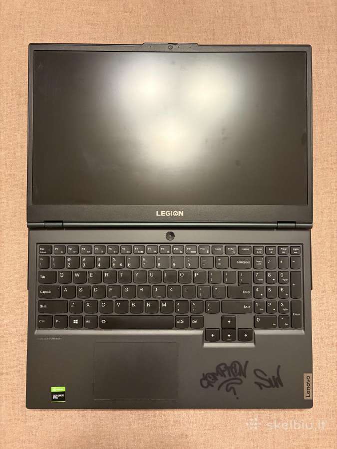 Lenovo Legion 5 15imh05h gaming laptopas - nuotraukos Nr. 2