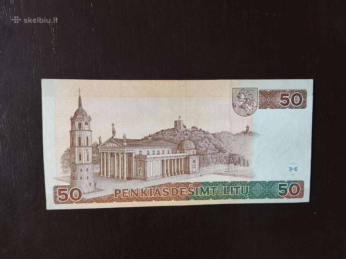 50 Litų 1998m. - nuotraukos Nr. 2