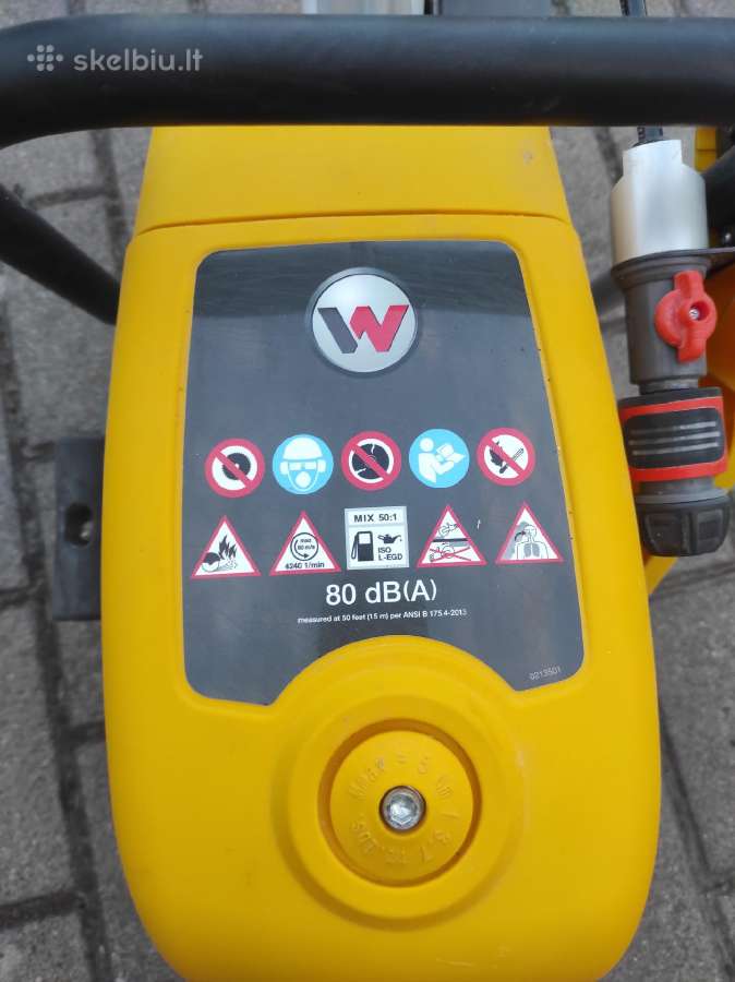Betono, asfalto pjaustyklė Neuson Wacker - nuotraukos Nr. 4