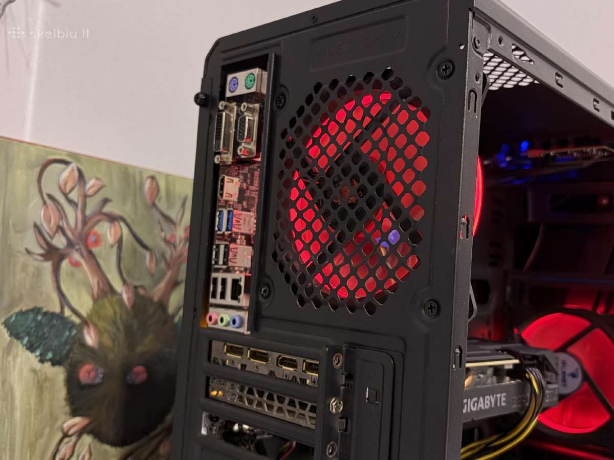 Gtx1660/16gb RAM/i5 6600 - nuotraukos Nr. 4