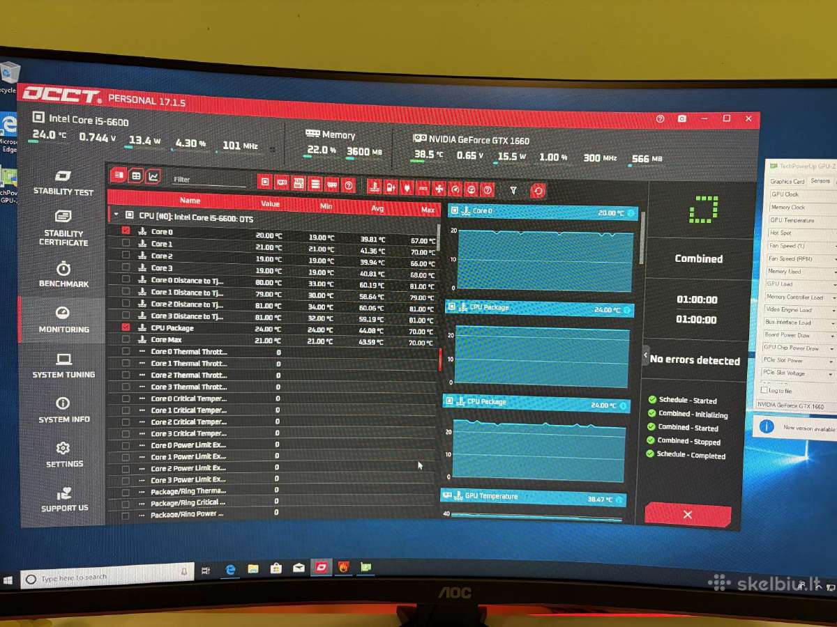 Gtx1660/16gb RAM/i5 6600 - nuotraukos Nr. 7