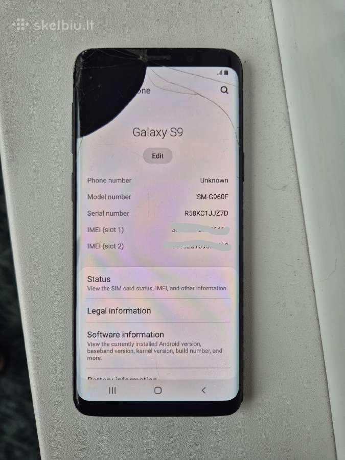 Samsung S9 - nuotraukos Nr. 6