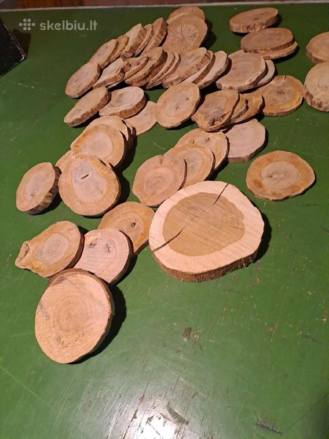 Ąžuolo kaladės kaladėlės padėkliukai - nuotraukos Nr. 21