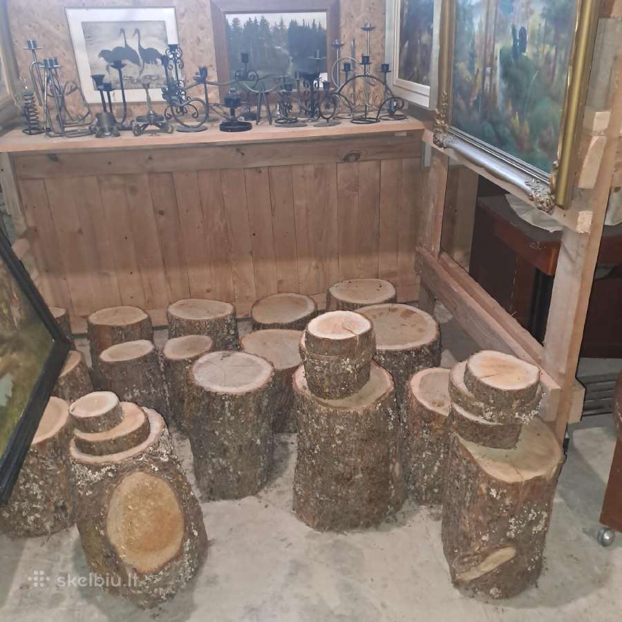 Ąžuolo kaladės kaladėlės padėkliukai - nuotraukos Nr. 24
