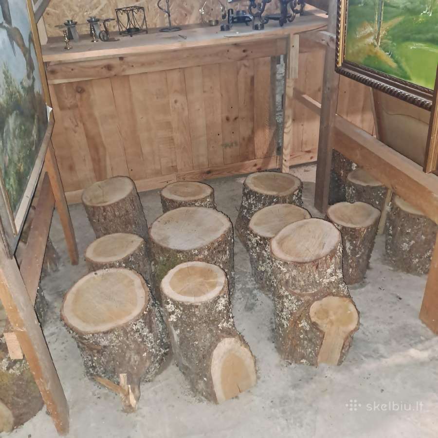 Ąžuolo kaladės kaladėlės padėkliukai - nuotraukos Nr. 3