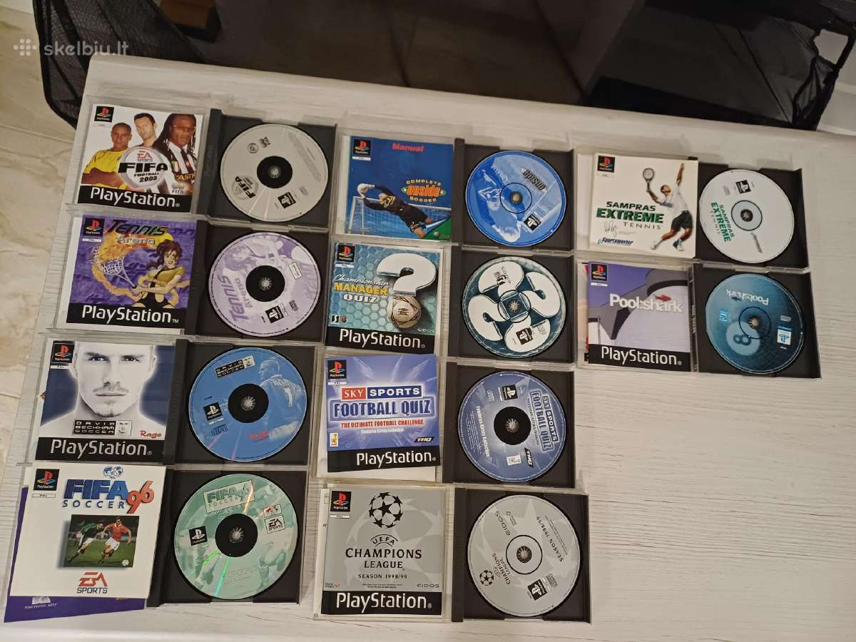 Kolekcines bukles ps1 originalus zaidimai - nuotraukos Nr. 2